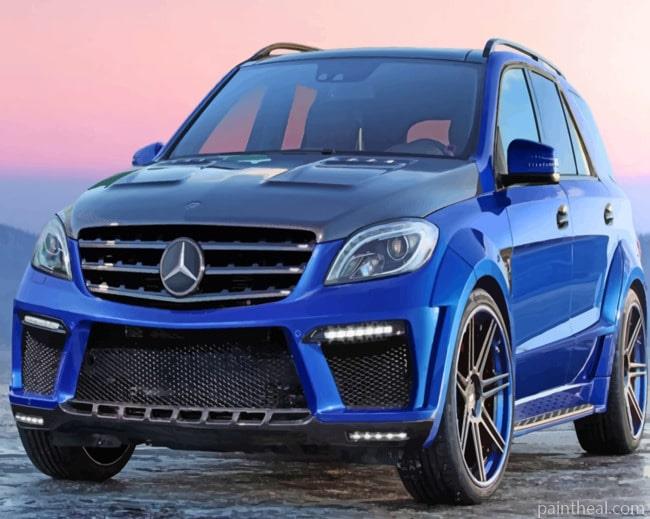 Mercedes ML63 Amg Painting By Numbers Kits
