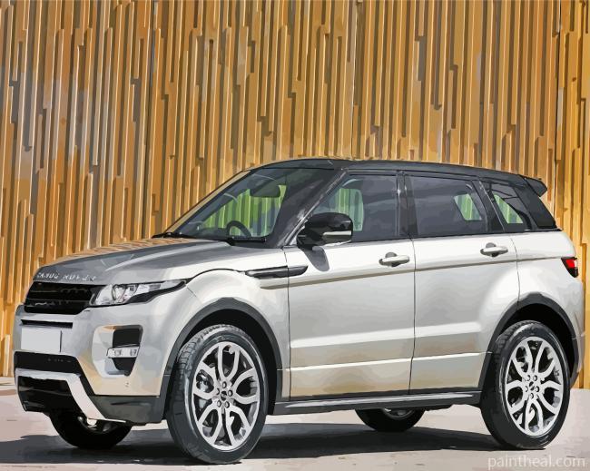Aesthetic Grey Landrover Painting By Numbers Kits