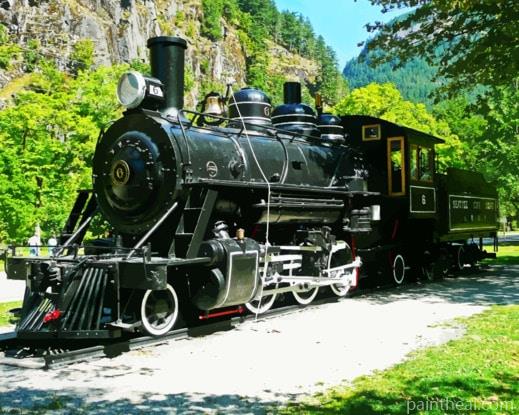 Lacomative Train Painting By Numbers Kits