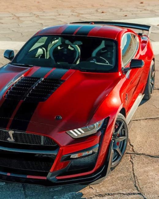 Ford Mustang Shelby GT50 Painting By Numbers Kits