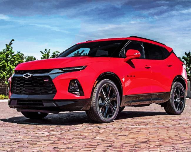 Chevy Blazer Painting By Numbers Kits