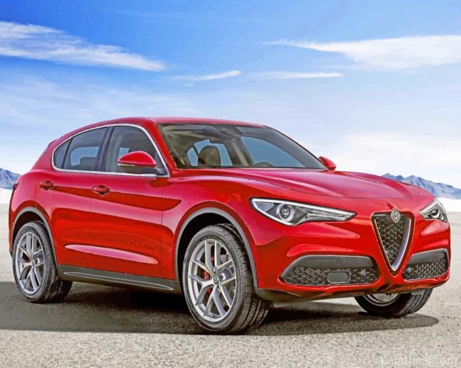 Alfa Stelvio Painting By Numbers Kits