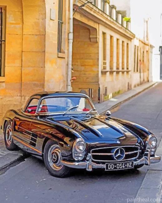 Mercedes SL 300 Painting By Numbers Kits