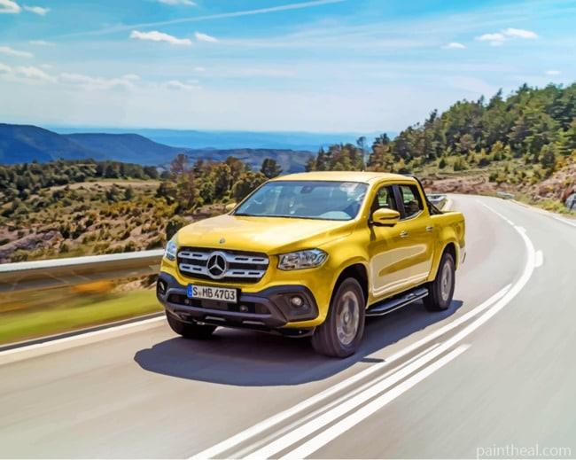 Mercedes Benz X Class Painting By Numbers Kits