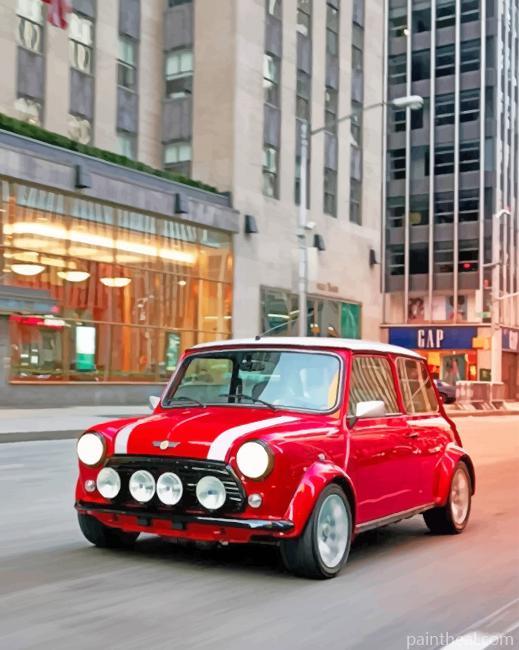 Mini Electric Vehicle Painting By Numbers Kits