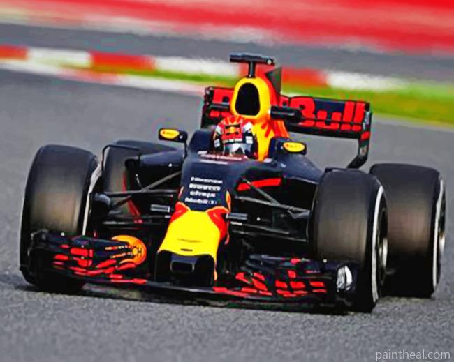 RedBull Formula One Painting By Numbers Kits
