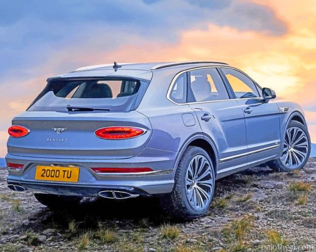Gray Bentley Painting By Numbers Kits