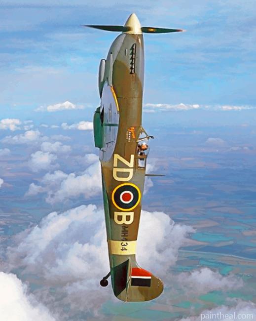 Aesthetic Aircraft Painting By Numbers Kits