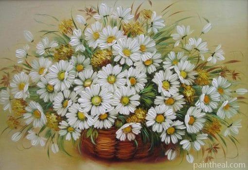Daisy Flowers Painting By Numbers Kits