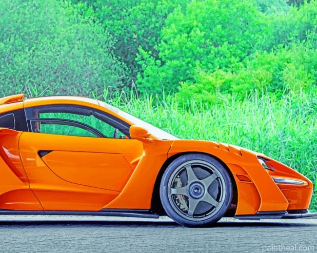 McLaren Senna LM Car Painting By Numbers Kits