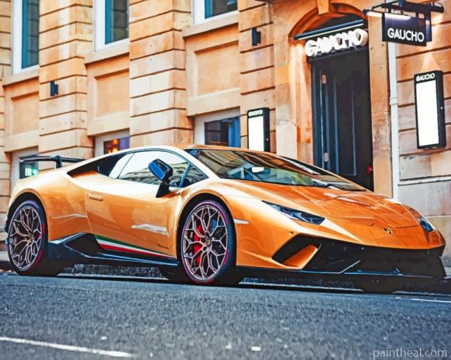 Lamborghini Huracan Performance Painting By Numbers Kits