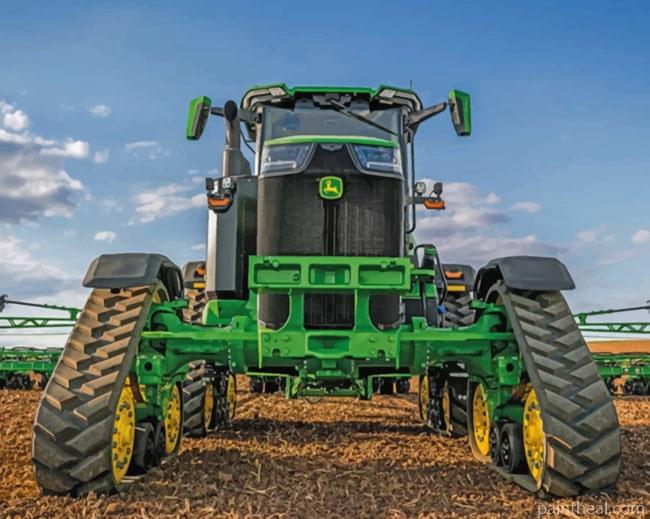 John Deere Tractor 8rx 410 Painting By Numbers Kits