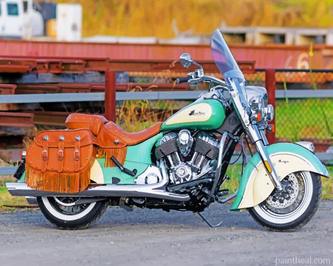 Aesthetic Indian Chief Painting By Numbers Kits