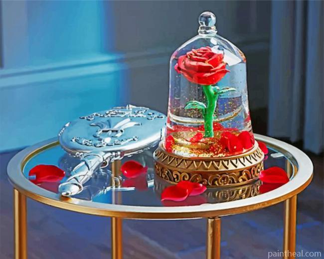 Enchanted Rose Flowers Painting By Numbers Kits