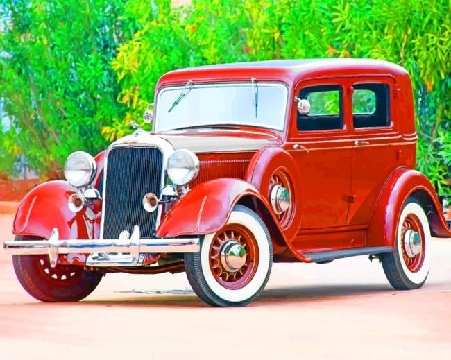 Dodge Dp 4 Brougham Car Painting By Numbers Kits