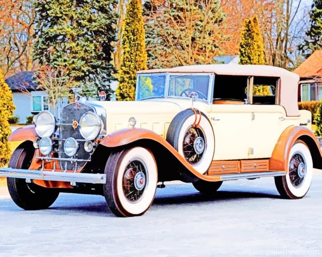 Cadillac Phaeton V16 Car Painting By Numbers Kits