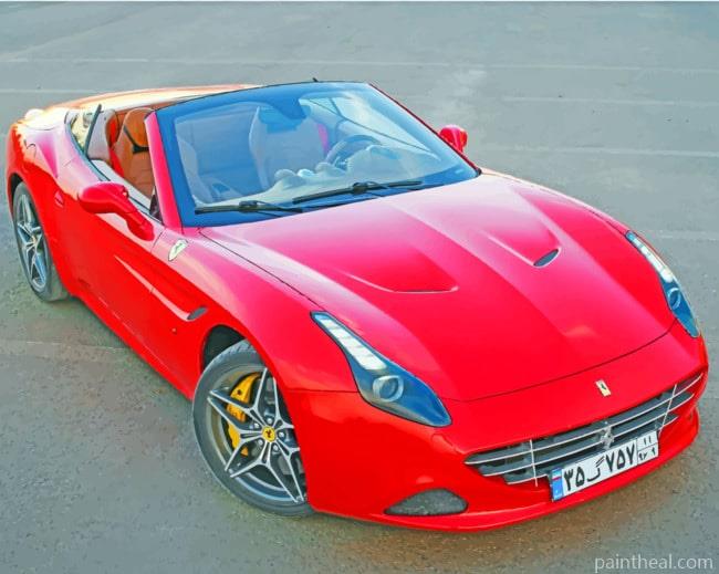 Ferrari California T Painting By Numbers Kits