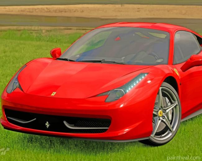 Ferrari 458 Italia 09 Painting By Numbers Kits