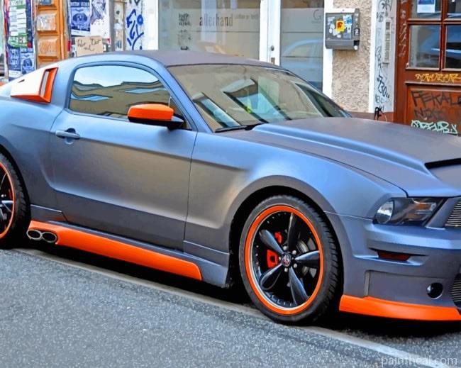 Ford Mustang Painting By Numbers Kits