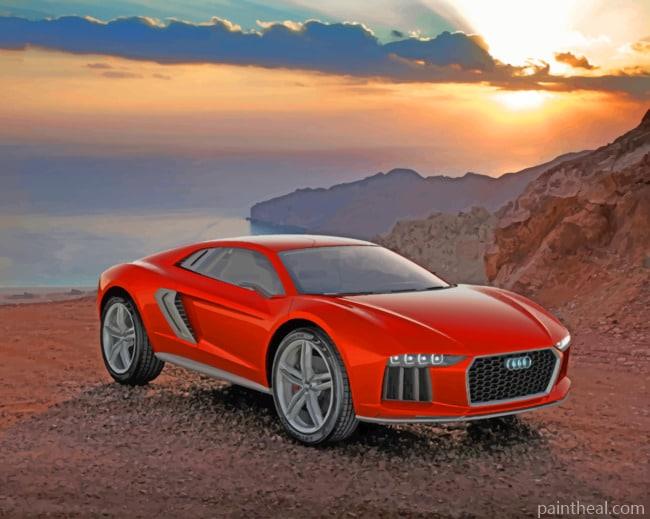 Audi Italdesign Giugiaro Painting By Numbers Kits