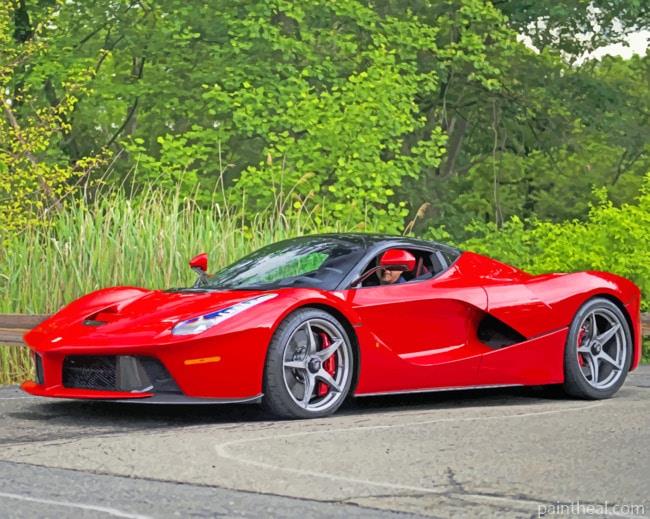 Ferrari LaFerrari Aperta Painting By Numbers Kits