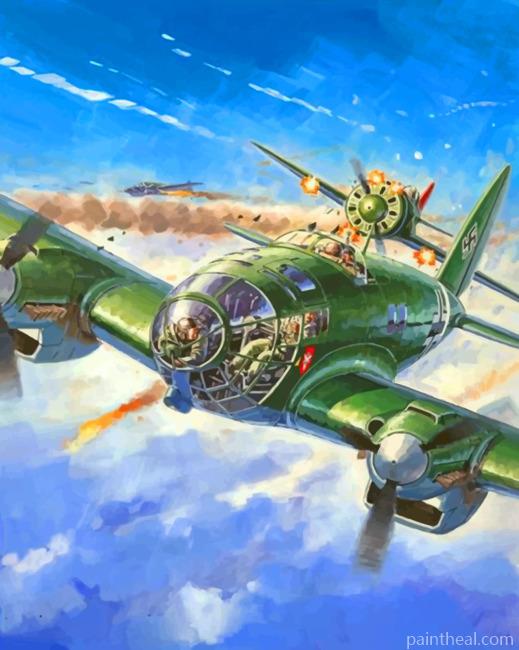 Cool Aircraft Painting By Numbers Kits