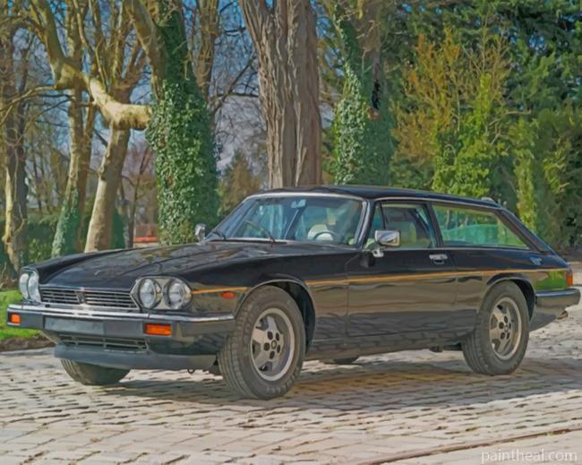 Jaguar Xjs Painting By Numbers Kits