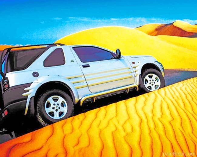 Rover In Desert Painting By Numbers Kits
