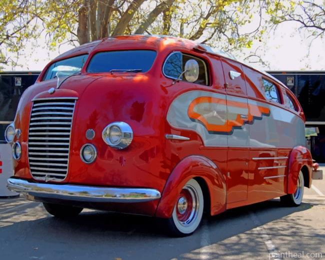 1937 Hims Zeppelin Roadliner Painting By Numbers Kits
