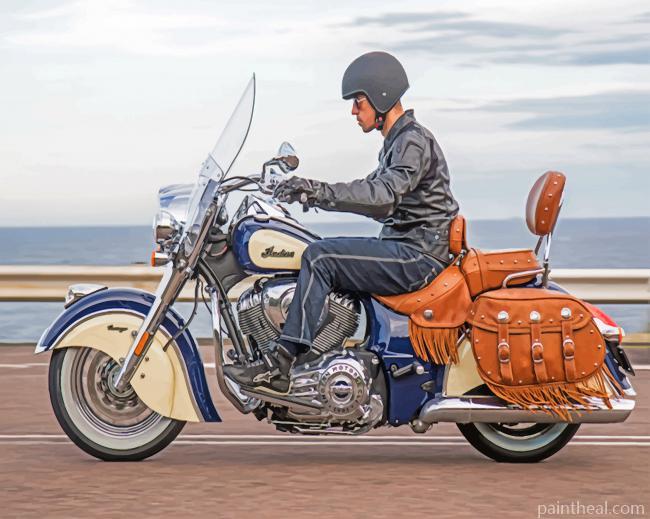Cool Indian Chief Painting By Numbers Kits