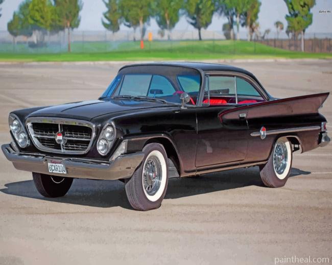 Classic 1961 Chrysler 300g Painting By Numbers Kits