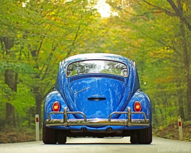 Volkswagen Beetle 120 Painting By Numbers Kits