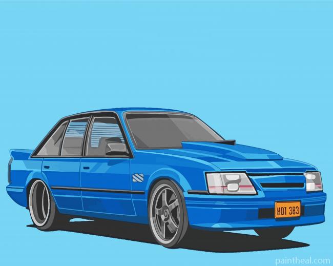 Vk Holden Car Painting By Numbers Kits