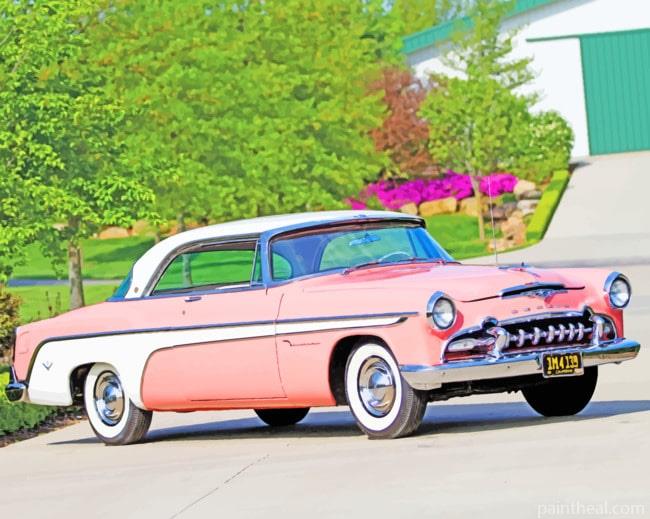 Pink Desoto Firedome Painting By Numbers Kits