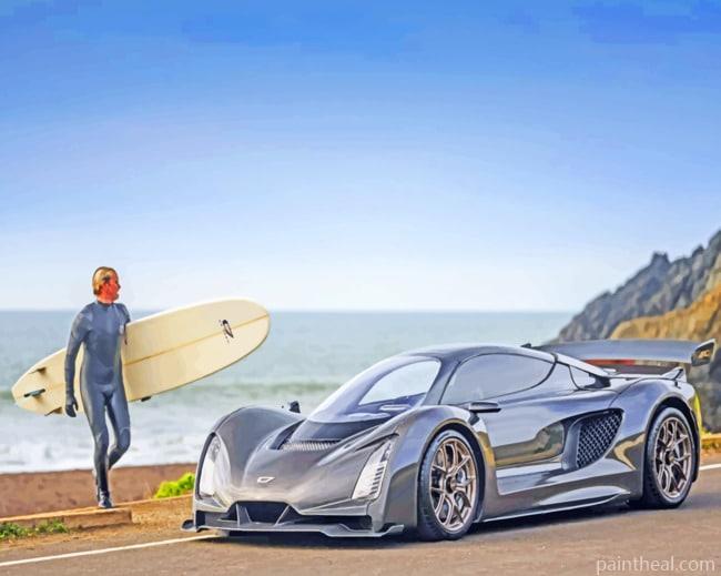 Czinger 21C Supercar Painting By Numbers Kits