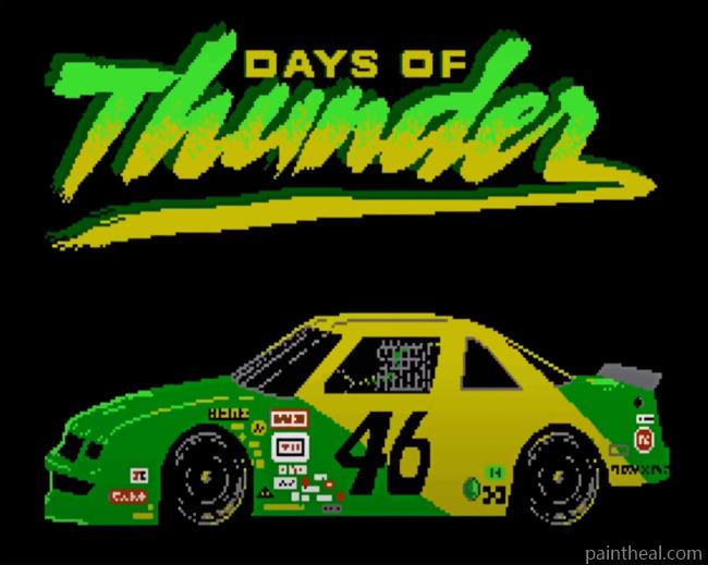 Days Of Thunder Painting By Numbers Kits
