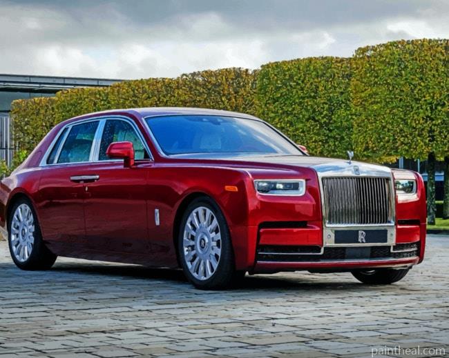 Rolls Royce Phantom Painting By Numbers Kits
