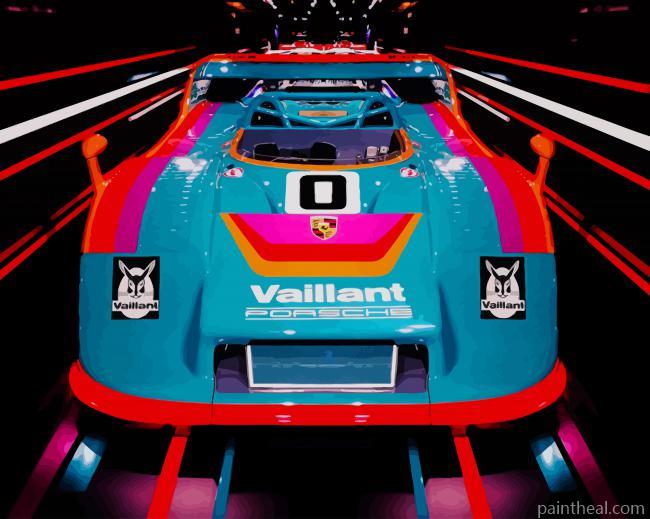 Fancy Race Car Painting By Numbers Kits