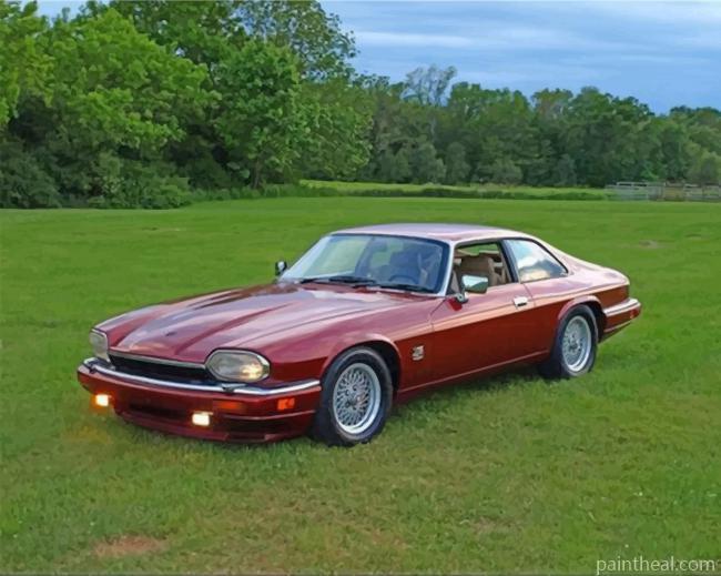 Classic Jaguar Xjs Painting By Numbers Kits