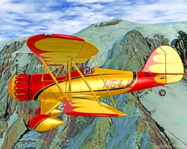 Classical Airplane Painting By Numbers Kits