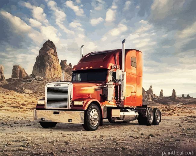 Big Truck Painting By Numbers Kits