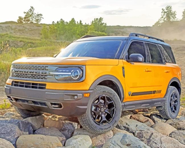 Ford Bronco Car Painting By Numbers Kits