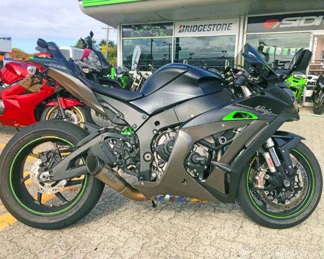 Kawasaki ZX10r Painting By Numbers Kits