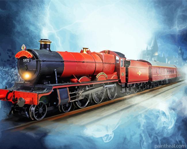 Harry Potter Hogwarts Express Painting By Numbers Kits