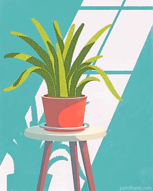 Beautiful Plant NEW Painting By Numbers Kits