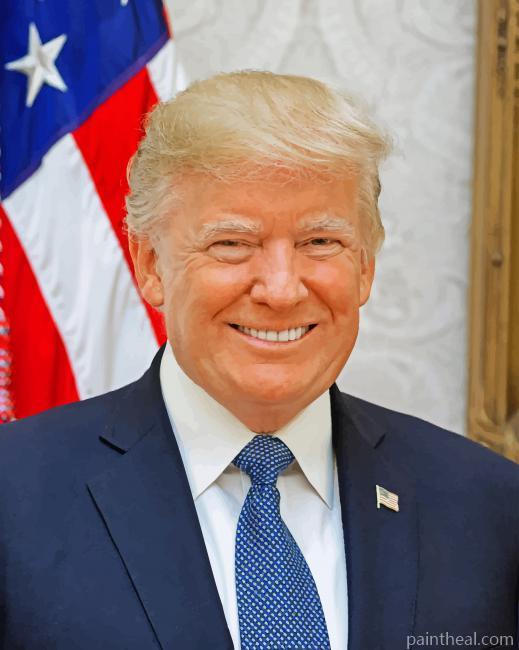 President Trump Painting By Numbers Kits
