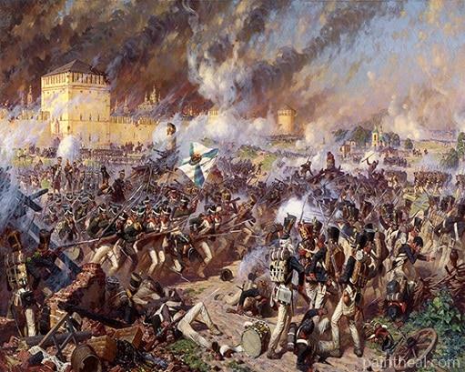 The Invasion Of Russia Landscape Painting By Numbers Kits