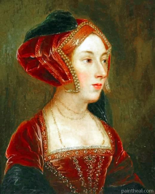 Queen Anne Boleyn Painting By Numbers Kits