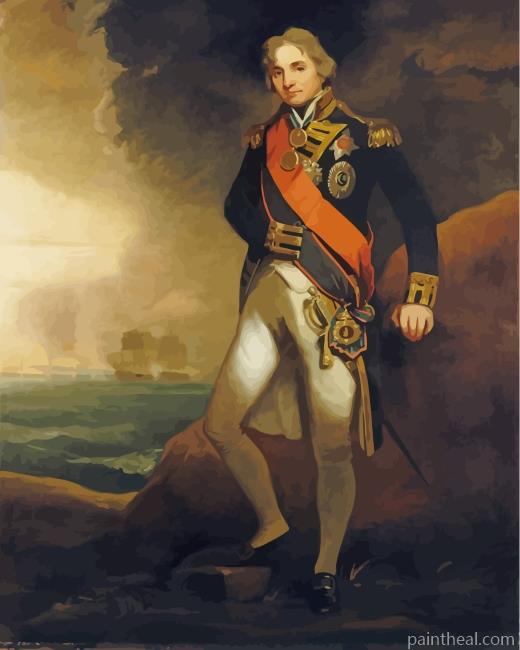 Vice Admiral Horatio Nelson Painting By Numbers Kits