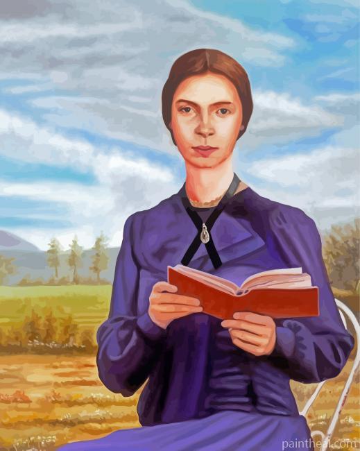 Emily Dickinson Portrait Painting By Numbers Kits